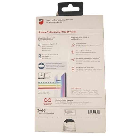 ZAGG InvisibleShield Ultra VisionGuard Samsung Galaxy Note10+ - Picture 2 of 4